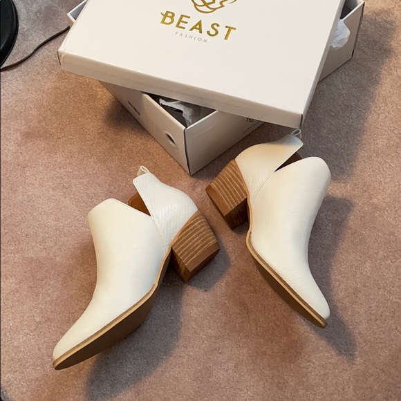 White Booties - Picture 3 of 4